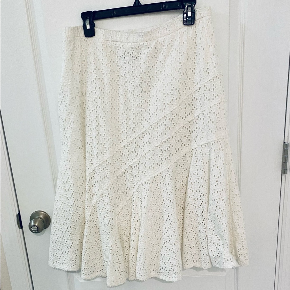 Coldwater Creek Lace Skirt